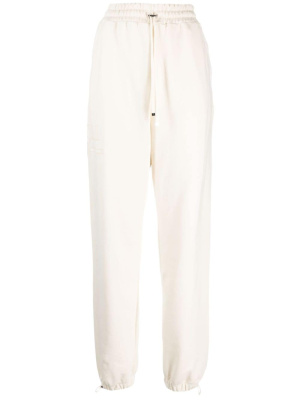 

Logo-appliqué cotton track pants, AMIRI Logo-appliqué cotton track pants