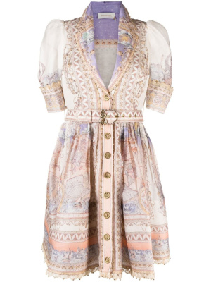 

High Tide belted minidress, ZIMMERMANN High Tide belted minidress