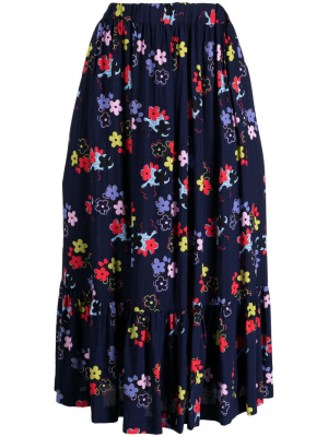 

Floral-print pleated skirt, Comme Des Garçons Girl Floral-print pleated skirt