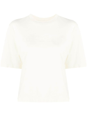 

Logo-embossed cotton T-shirt, Off-White Logo-embossed cotton T-shirt