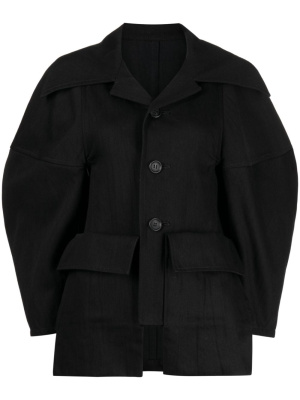 

Wide-sleeves button-up jacket, Yohji Yamamoto Wide-sleeves button-up jacket