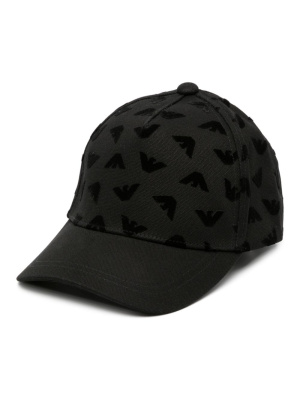 

Logo-print cotton baseball cap, Emporio Armani Logo-print cotton baseball cap