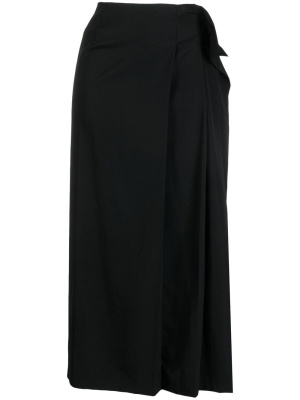 

Pleated wool midi skirt, Yohji Yamamoto Pleated wool midi skirt