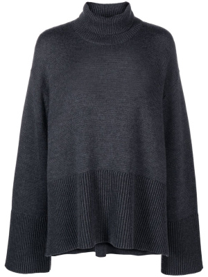 

Ribbed panels turtle neck jumper, TOTEME Ribbed panels turtle neck jumper