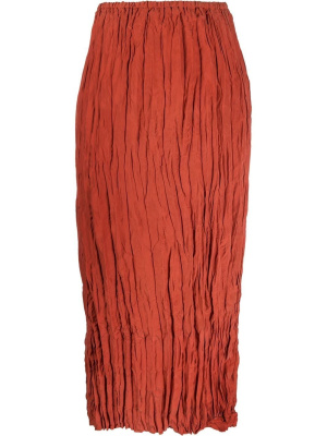 

Crinkled midi skirt, TOTEME Crinkled midi skirt
