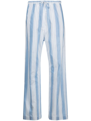 

Drawstring-waist striped trousers, TOTEME Drawstring-waist striped trousers