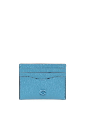 

Logo-plaque leather card holder, Coach Logo-plaque leather card holder