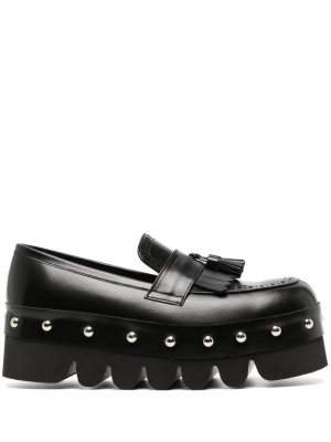 

Stud-embellished leather loafer shoes, Comme des Garçons TAO Stud-embellished leather loafer shoes