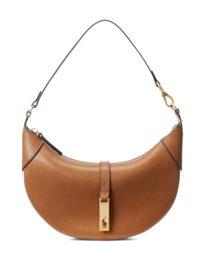 

Small leather shoulder bag, Polo Ralph Lauren Small leather shoulder bag