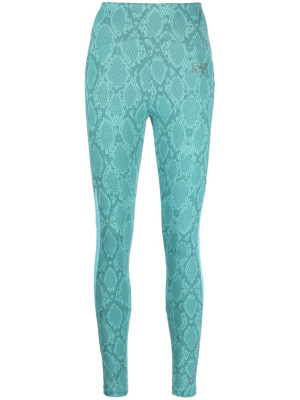 

Snakeskin-print panelled leggings, Ea7 Emporio Armani Snakeskin-print panelled leggings