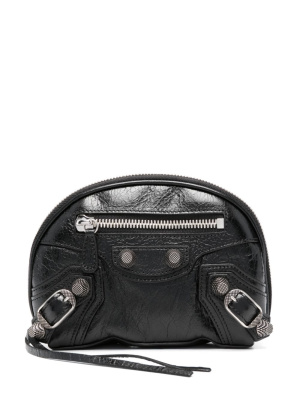 

XS Le Cagole leather make up bag, Balenciaga XS Le Cagole leather make up bag