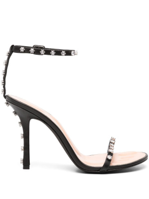 

Nicki 105mm leather sandals, Alexander Wang Nicki 105mm leather sandals