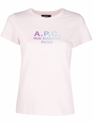 

Rue Madame Paris cotton T-shirt, A.P.C. Rue Madame Paris cotton T-shirt