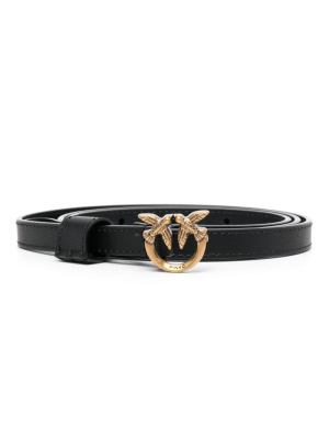 

Love Birds pebbled leather belt, PINKO Love Birds pebbled leather belt