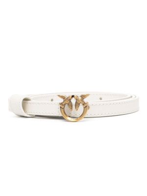 

Love Birds pebbled leather belt, PINKO Love Birds pebbled leather belt