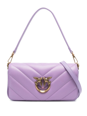 

Love Birds matelassé shoulder bag, PINKO Love Birds matelassé shoulder bag