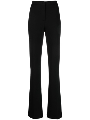 

High-waisted flared crepe trousers, PINKO High-waisted flared crepe trousers