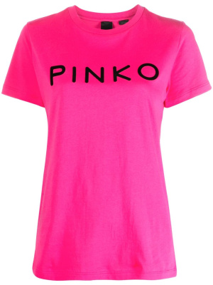 

Logo-embossed cotton T-shirt, PINKO Logo-embossed cotton T-shirt