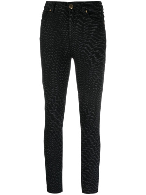 

Logo-print skinny jeans, PINKO Logo-print skinny jeans