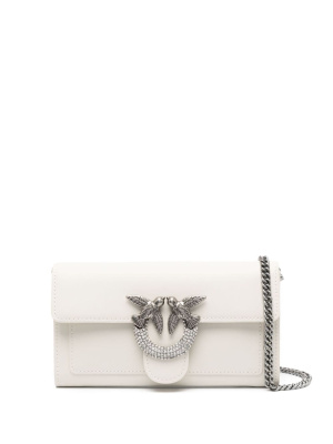 

Love leather crossbody bag, PINKO Love leather crossbody bag