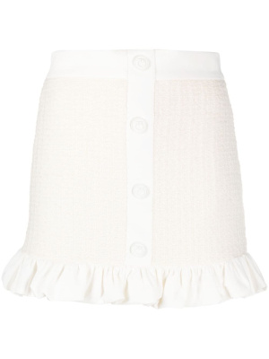 

Ruffled bouclé skirt, PINKO Ruffled bouclé skirt