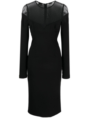 

Long-sleeve bodycon midi dress, PINKO Long-sleeve bodycon midi dress