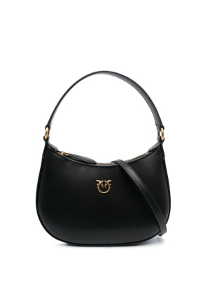 

Logo-plaque leather tote bag, PINKO Logo-plaque leather tote bag