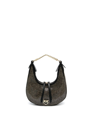 

Rhinestone-embellished tote bag, PINKO Rhinestone-embellished tote bag