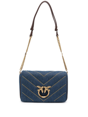 

Click Denim Love shoulder bag, PINKO Click Denim Love shoulder bag