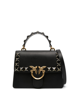 

Love One studded leather bag, PINKO Love One studded leather bag