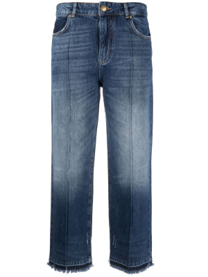 

Distressed boyfriend jeans, PINKO Distressed boyfriend jeans