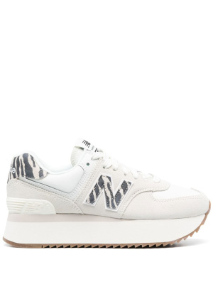 

574 panelled lace-up sneakers, New Balance 574 panelled lace-up sneakers