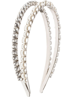 

Embellished double hairband, Miu Miu Embellished double hairband