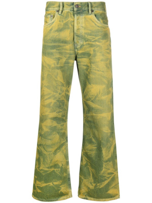 

Bleached-effect straight-leg jeans, Acne Studios Bleached-effect straight-leg jeans