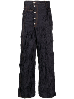 

Crinkled wide-leg jeans, Acne Studios Crinkled wide-leg jeans