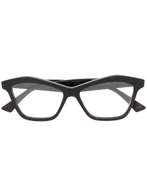

Angular cat-eye frames, Bottega Veneta Eyewear Angular cat-eye frames