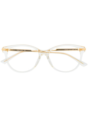 

Round-frame glasses, Bottega Veneta Eyewear Round-frame glasses