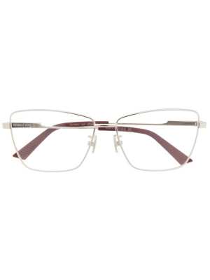 

Cat-eye frame glasses, Bottega Veneta Eyewear Cat-eye frame glasses