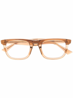 

Transparent-frame glasses, Bottega Veneta Eyewear Transparent-frame glasses