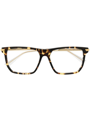 

Tortoiseshell optical glasses, Bottega Veneta Eyewear Tortoiseshell optical glasses