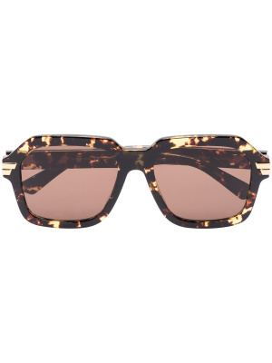 

Square-frame sunglasses, Bottega Veneta Eyewear Square-frame sunglasses