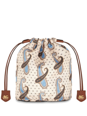 

Paisley-print drawstring pouch, ETRO Paisley-print drawstring pouch