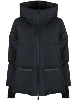 

Zip-up hooded puffer jacket, Herno Zip-up hooded puffer jacket