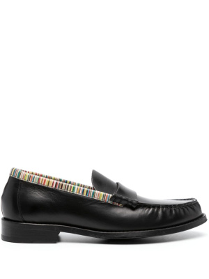 

Cassini striped leather loafers, Paul Smith Cassini striped leather loafers