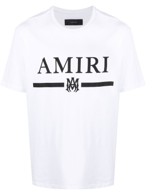 

Logo-print short-sleeve T-shirt, AMIRI Logo-print short-sleeve T-shirt