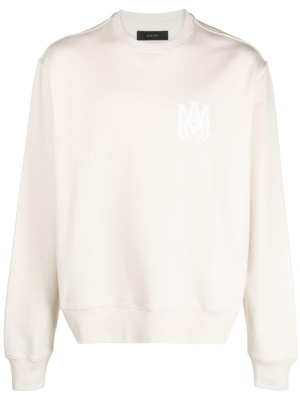 

Logo-print cotton sweatshirt, AMIRI Logo-print cotton sweatshirt