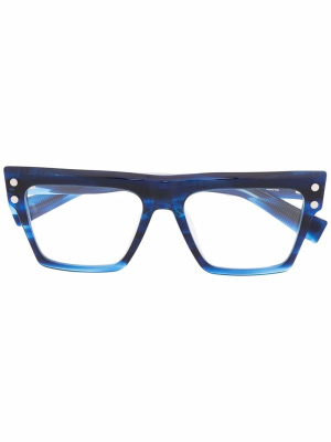 

Square-frame glasses, Balmain Eyewear Square-frame glasses