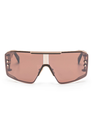 

Le Masque pilot-frame sunglasses, Balmain Eyewear Le Masque pilot-frame sunglasses