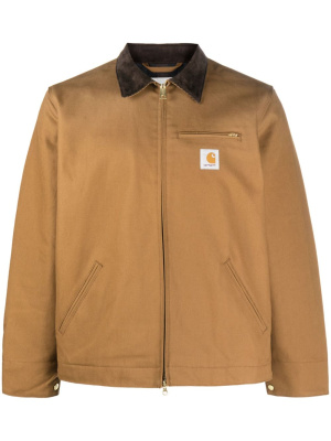 

Detroit contrasting-collar cotton jacket, Carhartt WIP Detroit contrasting-collar cotton jacket