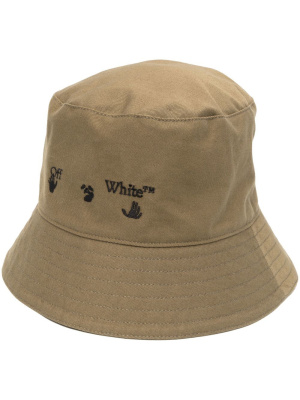 

Hands Off embroidered bucket hat, Off-White Hands Off embroidered bucket hat